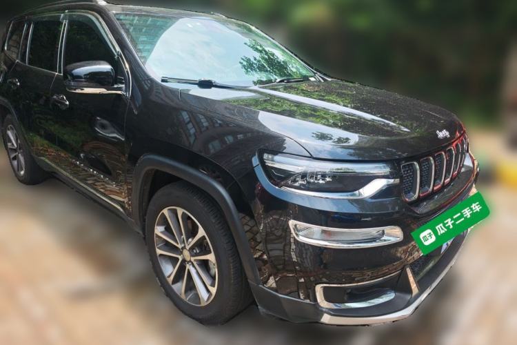 Used Jeep Grand Commander 2018 2.0T Four-Wheel Drive Enjoyment Edition China VI Front Right 45 Deg