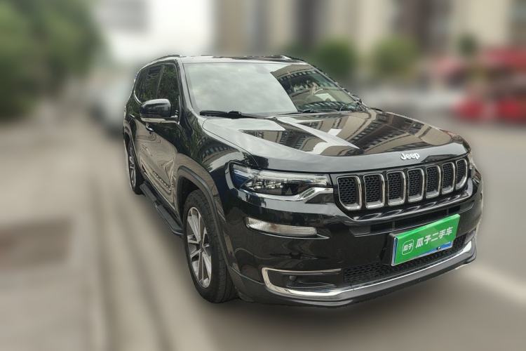 Used Jeep Grand Commander 2018 2.0T Four-Wheel Drive Enjoyment Edition China VI Front Right 45 Deg