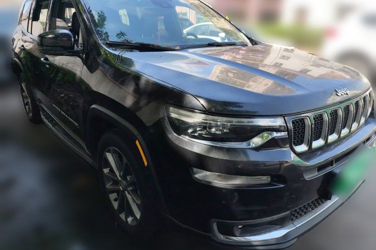 Used Jeep Grand Commander 2018 2.0T Four-wheel Drive Premium Edition China VI Front Right 45 Deg