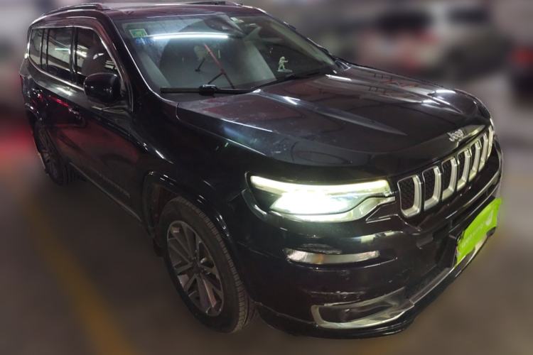 Used Jeep Grand Commander 2018 2.0T Four-Wheel Drive Smart Enjoyment Version China VI Front Right 45 Deg