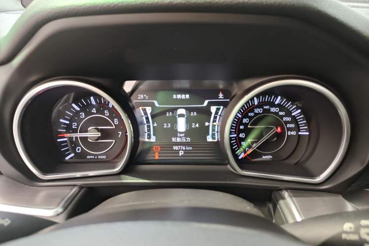 Used Jeep Grand Commander 2018 2.0T Four-wheel Drive Premium Edition China VI Instrument Cluster