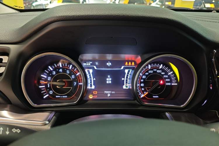 Used Jeep Grand Commander 2018 2.0T Four-Wheel Drive Enjoyment Version China V Instrument Cluster