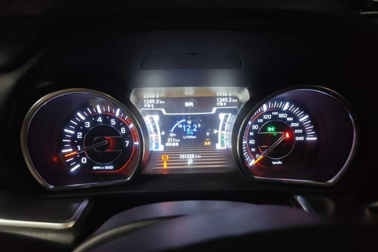 Used Jeep Grand Commander 2018 2.0T Four-Wheel Drive Prestige Edition China V Instrument Cluster