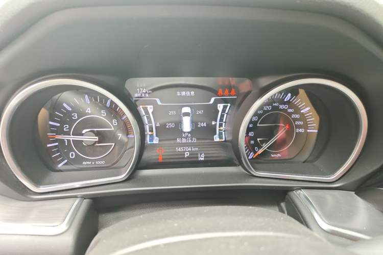 Used Jeep Grand Commander 2018 2.0T Four-Wheel Drive Smart Enjoyment Version China VI Instrument Cluster
