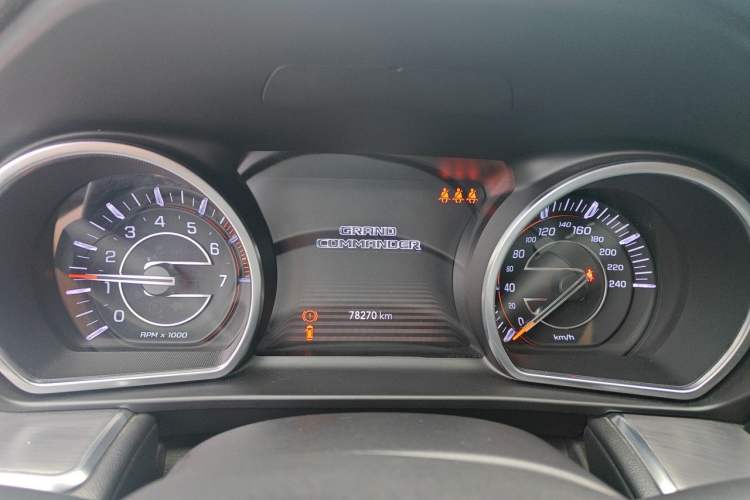 Used Jeep Grand Commander 2018 2.0T Four-Wheel Drive Enjoyment Version China V Instrument Cluster