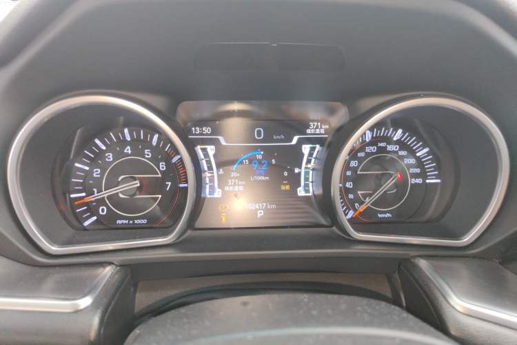 Used Jeep Grand Commander 2018 2.0T Four-Wheel Drive Premium Navigation Edition China VI Instrument Cluster
