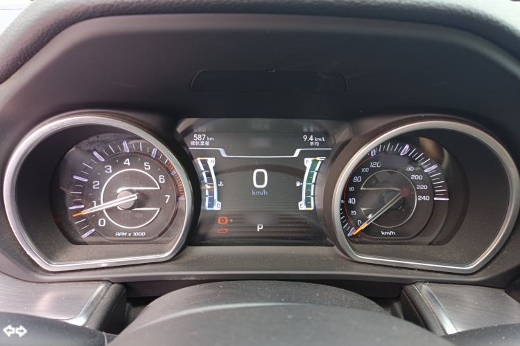 Used Jeep Grand Commander 2018 2.0T Four-Wheel Drive Smart Enjoyment Version China V Emission Standard Instrument Cluster