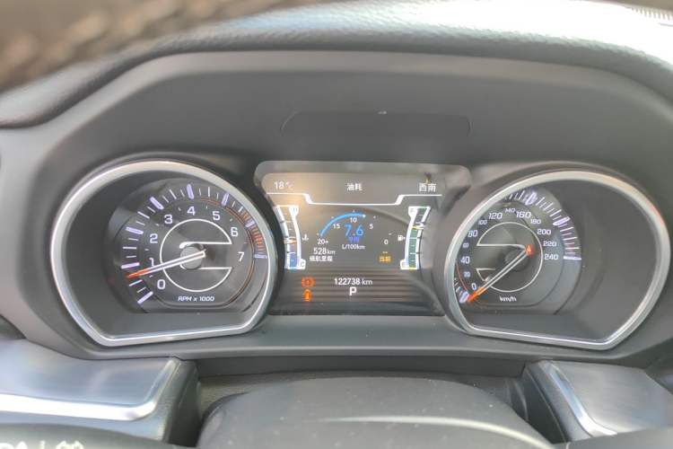 Used Jeep Grand Commander 2018 2.0T Four-Wheel Drive Enjoyment Edition China VI Instrument Cluster