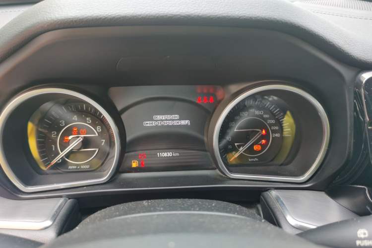 Used Jeep Grand Commander 2018 2.0T Four-Wheel Drive Enjoyment Edition China VI Instrument Cluster