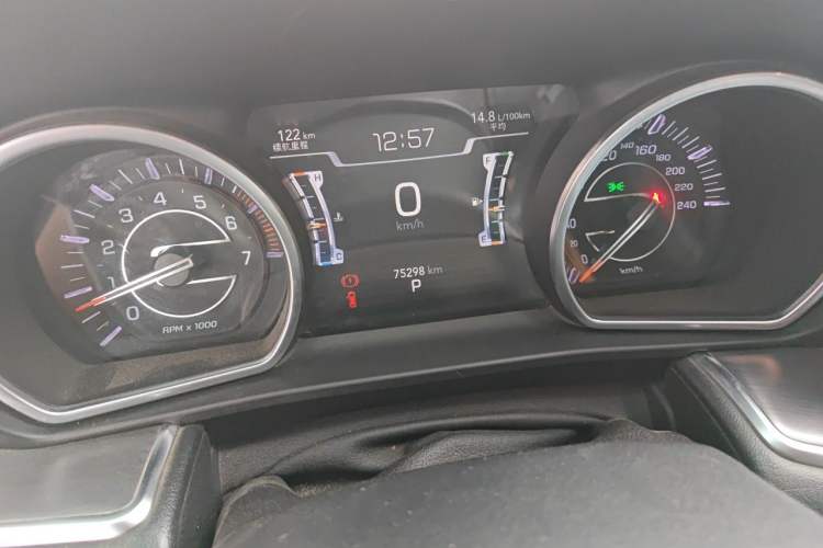 Used Jeep Grand Commander 2018 2.0T Four-Wheel Drive Premium Navigation Version China V Instrument Cluster