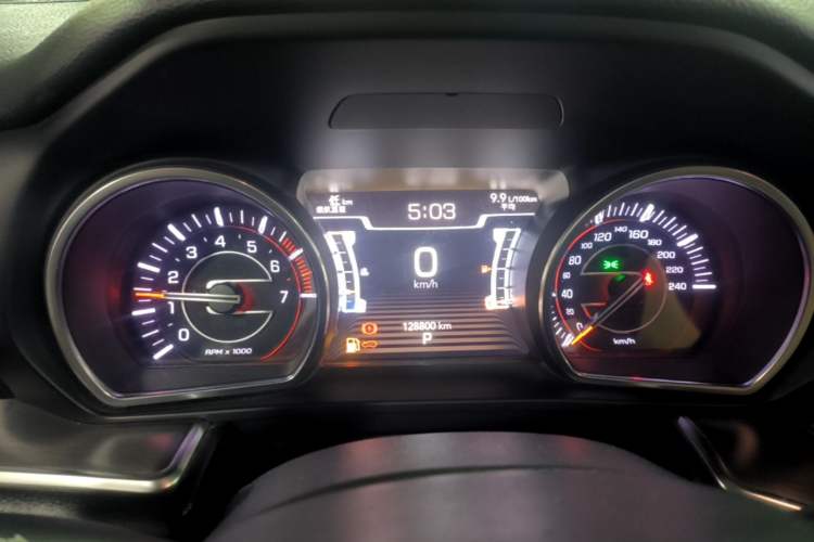 Used Jeep Grand Commander 2018 2.0T Four-Wheel Drive Prestige Edition China V Instrument Cluster