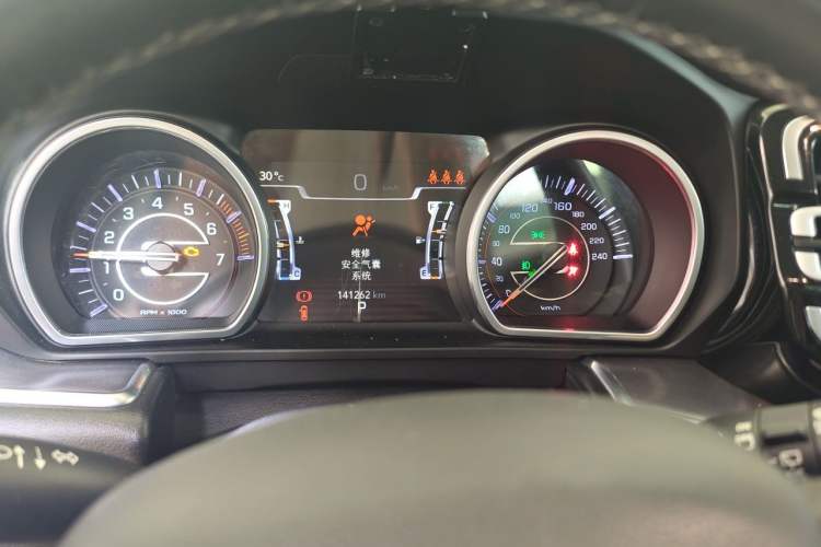 Used Jeep Grand Commander 2018 2.0T Four-Wheel Drive Enjoyment Edition China VI Instrument Cluster