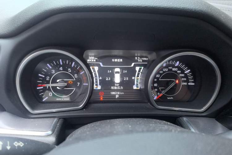 Used Jeep Grand Commander 2018 2.0T Four-Wheel Drive Prestige Edition China V Instrument Cluster