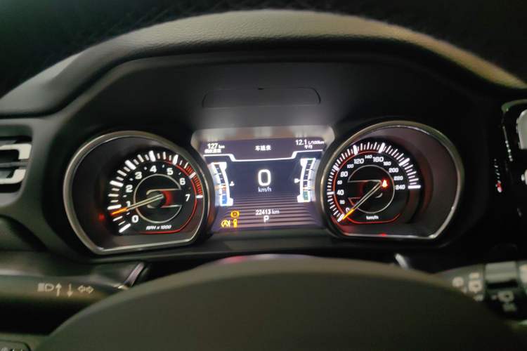 Used Jeep Grand Commander 2018 2.0T Four-Wheel Drive Enjoyment Edition China VI Instrument Cluster