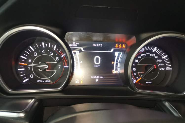Used Jeep Grand Commander 2018 2.0T Four-Wheel Drive Prestige Edition China V Instrument Cluster