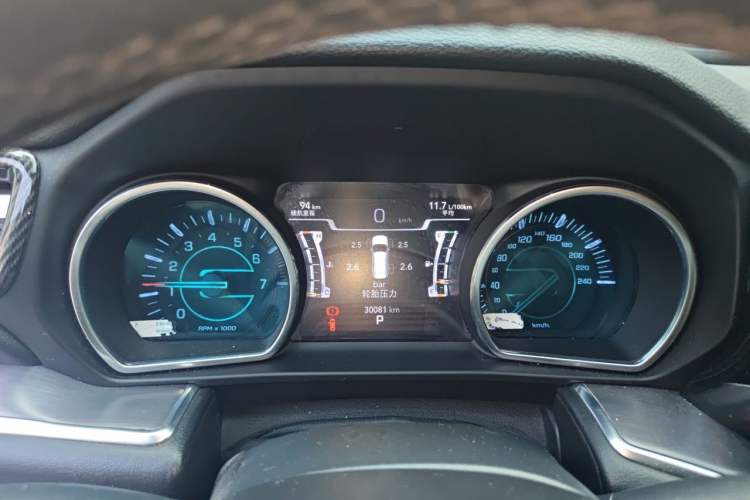 Used Jeep Grand Commander 2018 2.0T Four-Wheel Drive Enjoyment Edition China VI Instrument Cluster