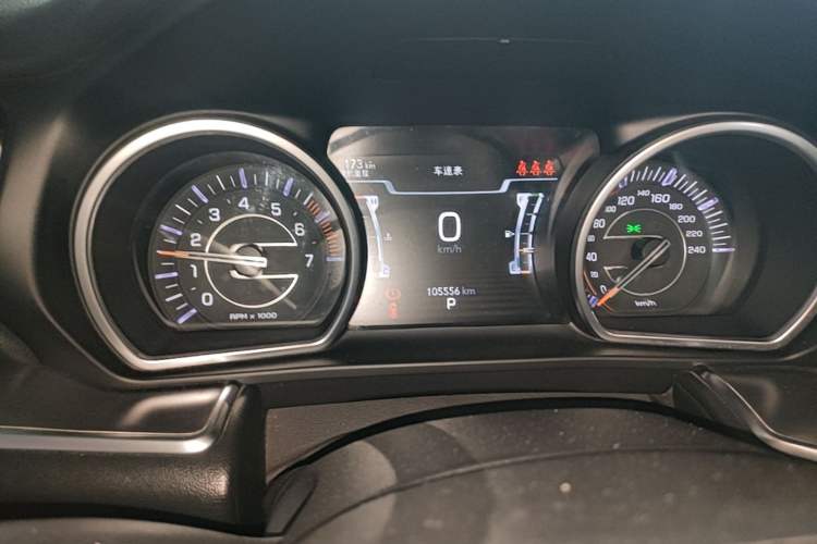 Used Jeep Grand Commander 2018 2.0T Four-Wheel Drive Premium Navigation Version China V Instrument Cluster