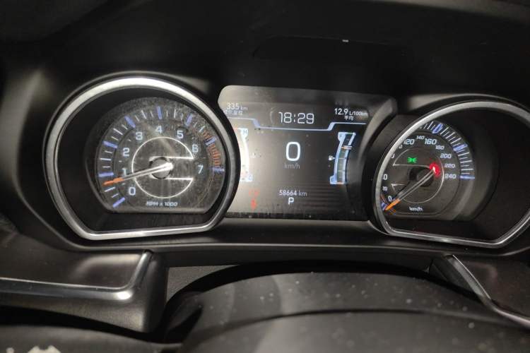 Used Jeep Grand Commander 2018 2.0T Four-Wheel Drive Enjoyment Version China V Instrument Cluster
