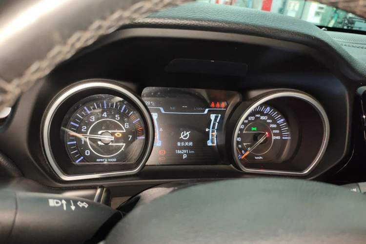 Used Jeep Grand Commander 2018 2.0T Four-Wheel Drive Prestige Edition China V Instrument Cluster
