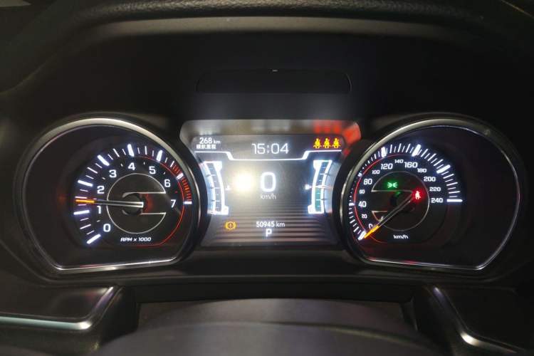 Used Jeep Grand Commander 2018 2.0T Four-Wheel Drive Enjoyment Edition China VI Instrument Cluster