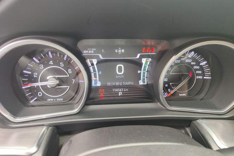 Used Jeep Grand Commander 2018 2.0T Four-Wheel Drive Enjoyment Edition China VI Instrument Cluster