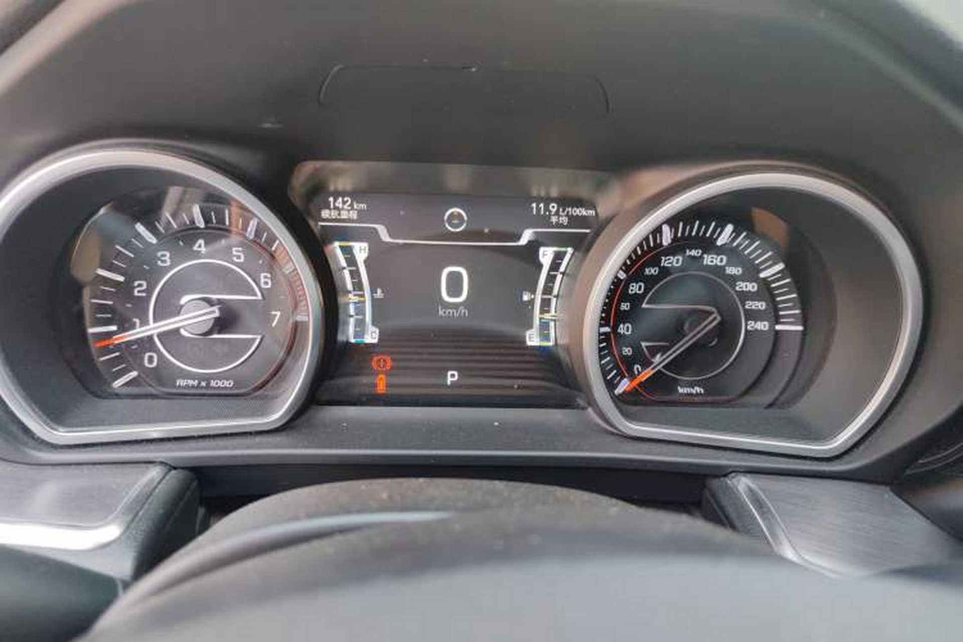 Used Jeep Grand Commander 2018 2.0T Two-Wheel Drive Enjoy Edition China VI Instrument Cluster
