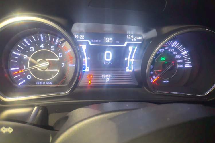 Used Jeep Grand Commander 2018 2.0T Four-Wheel Drive Prestige Edition China V Instrument Cluster