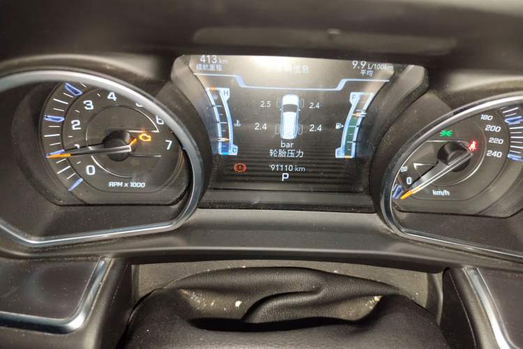 Used Jeep Grand Commander 2018 2.0T Four-Wheel Drive Smart Enjoyment Version China VI Instrument Cluster