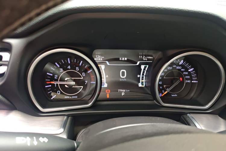 Used Jeep Grand Commander 2018 2.0T Four-wheel Drive Premium Edition China VI Instrument Cluster