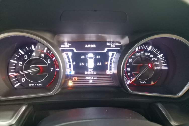 Used Jeep Grand Commander 2018 2.0T Four-Wheel Drive Enjoyment Edition China VI Instrument Cluster