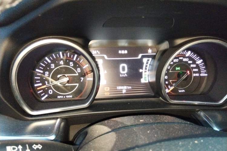 Used Jeep Grand Commander 2018 2.0T Four-wheel Drive Premium Edition China VI Instrument Cluster