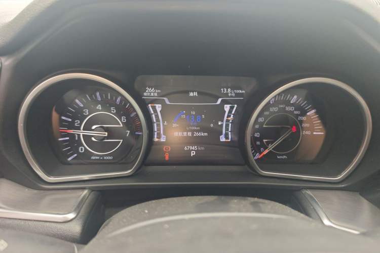 Used Jeep Grand Commander 2018 2.0T Four-Wheel Drive Enjoyment Edition China VI Instrument Cluster
