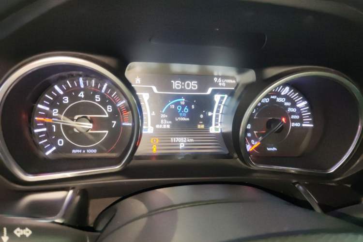 Used Jeep Grand Commander 2018 2.0T Four-Wheel Drive Prestige Edition China V Instrument Cluster