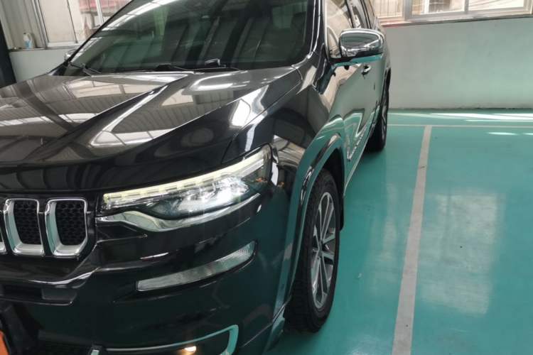 Used Jeep Grand Commander 2018 2.0T Four-Wheel Drive Smart Enjoyment Version China V Emission Standard Left Front Headlight