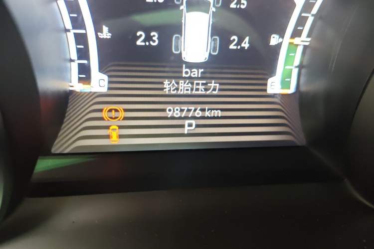 Used Jeep Grand Commander 2018 2.0T Four-wheel Drive Premium Edition China VI Odometer Close Up
