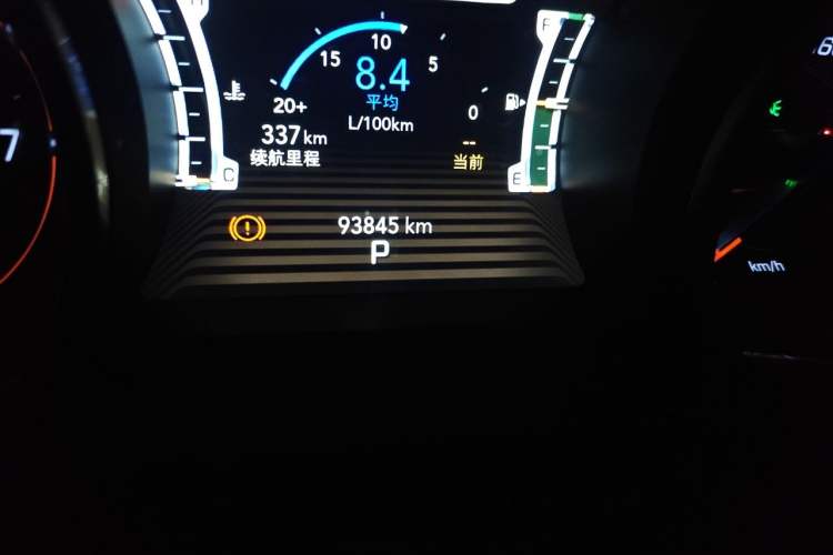 Used Jeep Grand Commander 2018 2.0T Four-Wheel Drive Enjoyment Edition China VI Odometer Close Up