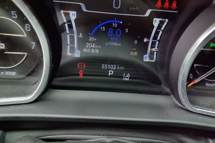 Used Jeep Grand Commander 2018 2.0T Four-Wheel Drive Prestige Edition China V Odometer Close Up