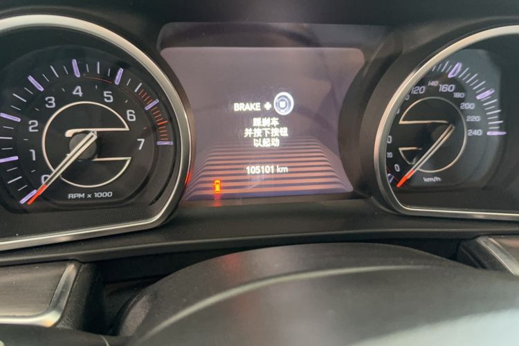 Used Jeep Grand Commander 2018 2.0T Four-Wheel Drive Enjoyment Edition China VI Odometer Close Up