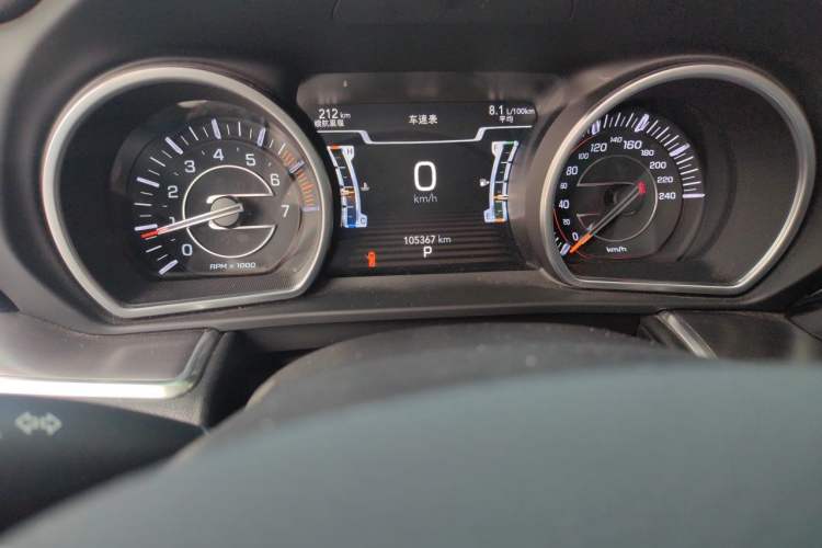 Used Jeep Grand Commander 2018 2.0T Four-Wheel Drive Premium Navigation Version China V Odometer Close Up