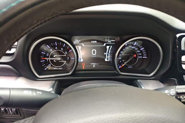 Used Jeep Grand Commander 2018 2.0T Four-wheel Drive Premium Edition China VI Odometer Close Up