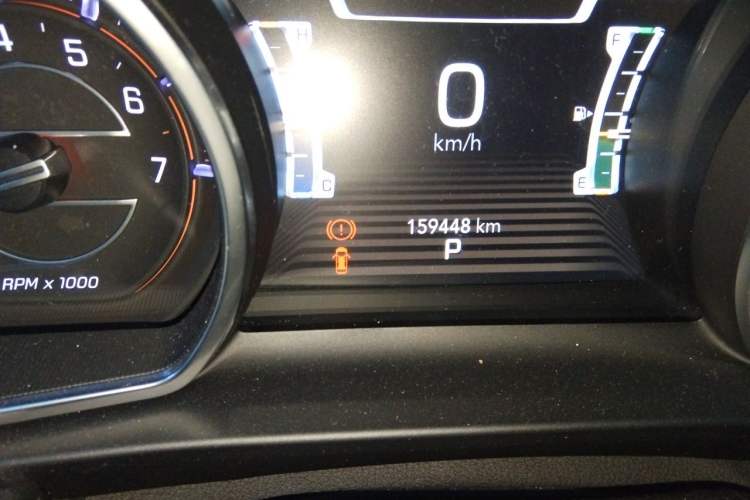 Used Jeep Grand Commander 2018 2.0T Four-wheel Drive Premium Edition China VI Odometer Close Up