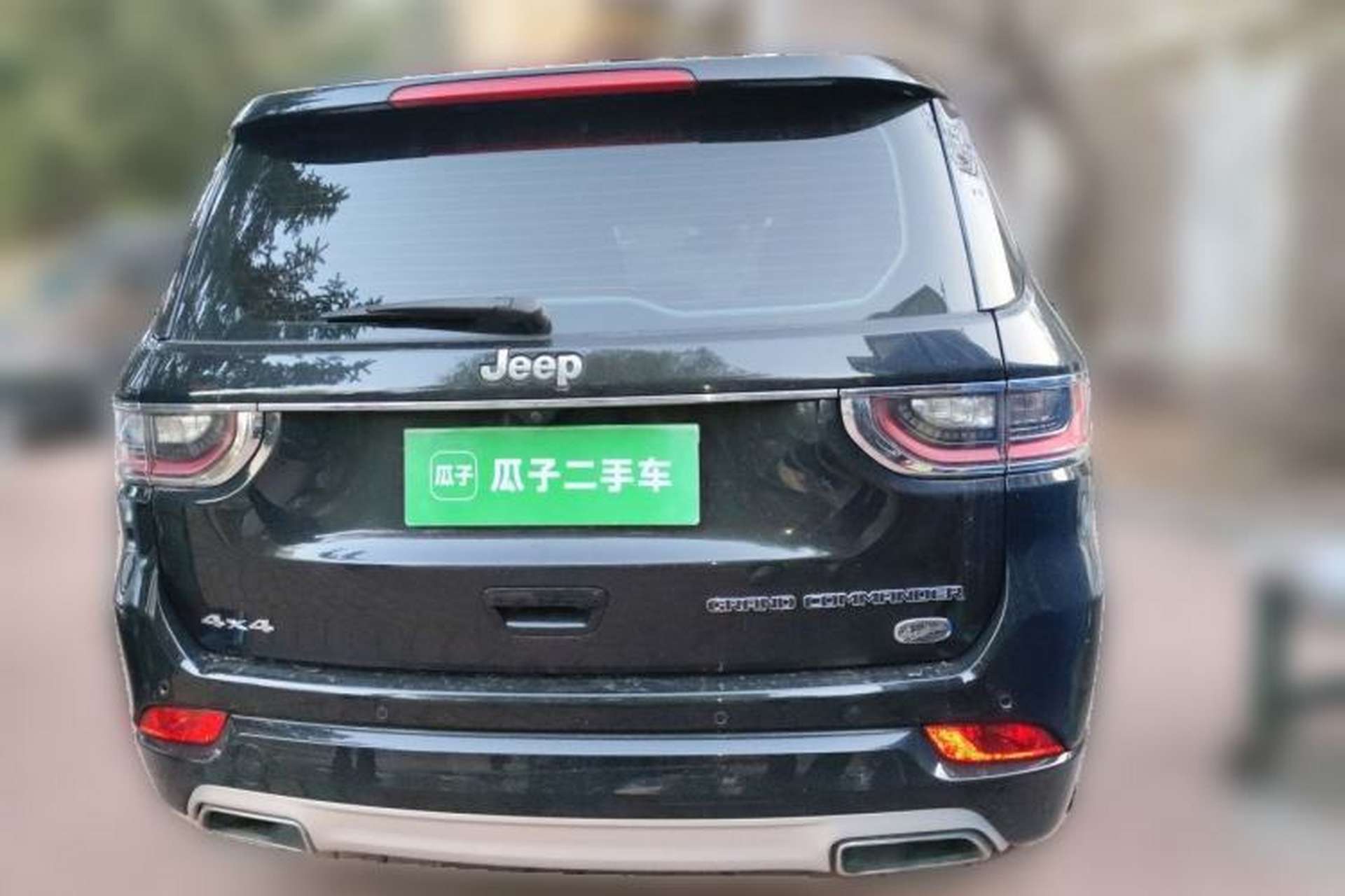 Used Jeep Grand Commander 2018 2.0T Four-Wheel Drive Smart Enjoyment Version China V Emission Standard Rear