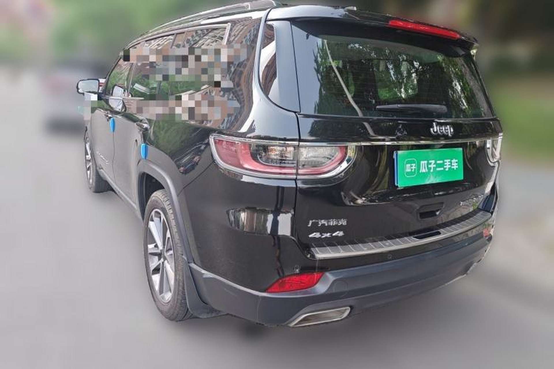 Used Jeep Grand Commander 2018 2.0T Four-Wheel Drive Enjoyment Version China V Rear Left 45 Deg