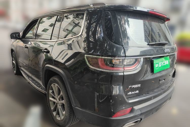 Used Jeep Grand Commander 2018 2.0T Four-Wheel Drive Premium Navigation Edition China VI Rear Left 45 Deg
