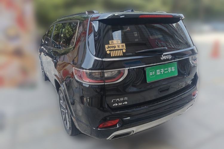 Used Jeep Grand Commander 2018 2.0T Four-Wheel Drive Smart Enjoyment Version China V Emission Standard Rear Left 45 Deg