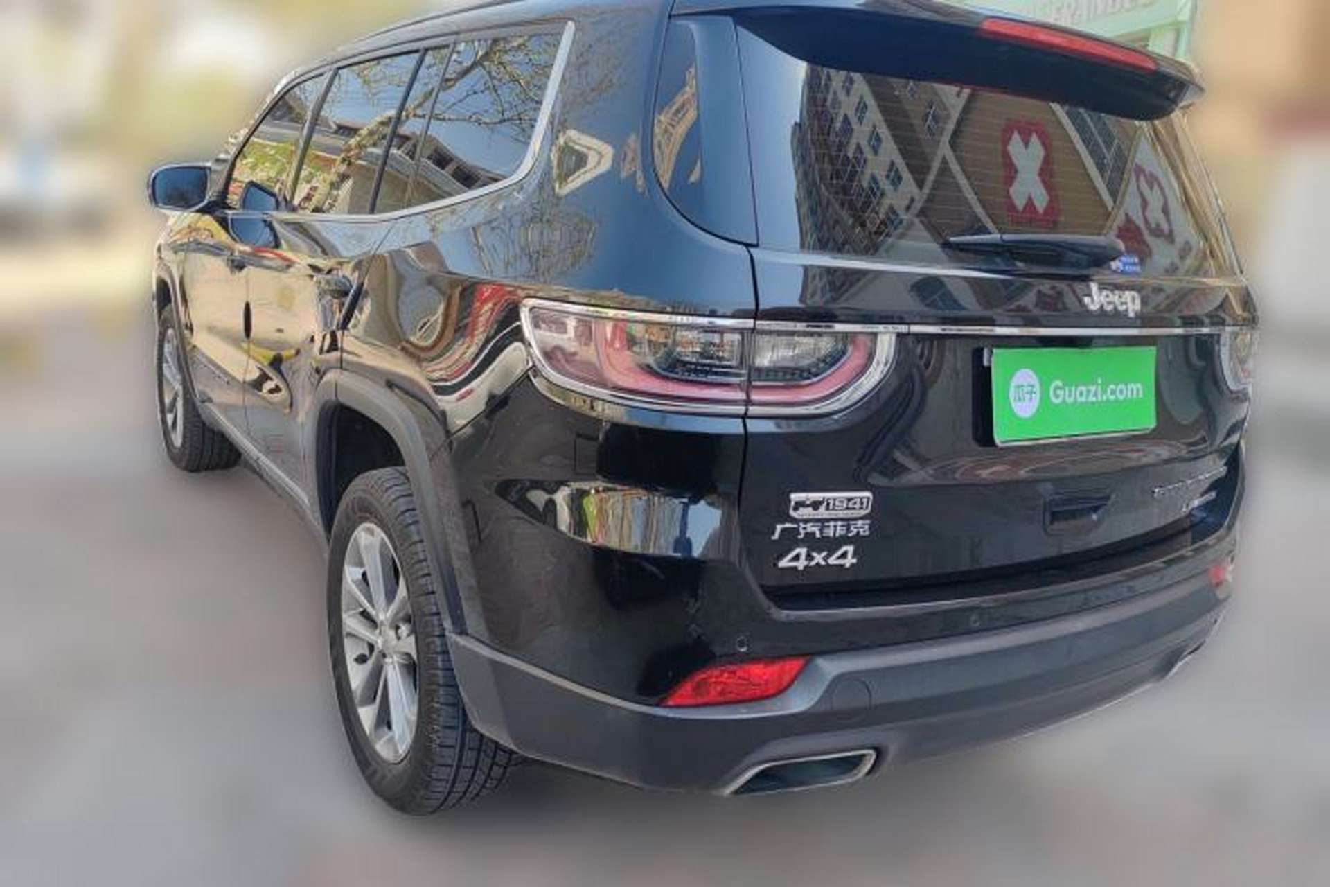 Used Jeep Grand Commander 2018 2.0T Two-Wheel Drive Enjoy Edition China VI Rear Left 45 Deg