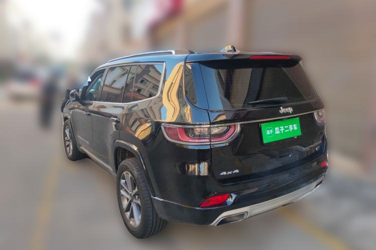 Used Jeep Grand Commander 2018 2.0T Four-Wheel Drive Smart Enjoyment Version China V Emission Standard Rear Left 45 Deg