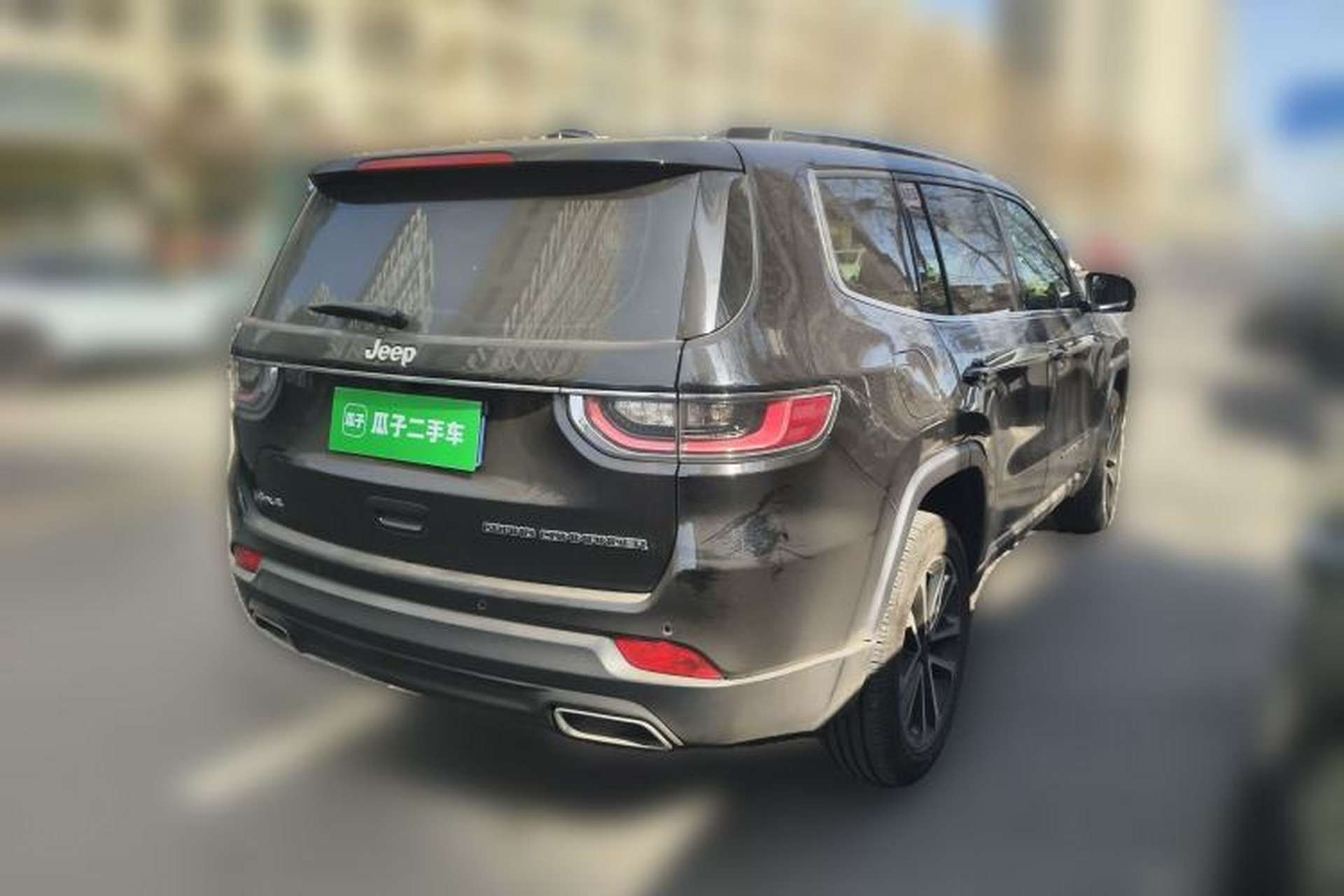 Used Jeep Grand Commander 2018 2.0T Four-Wheel Drive Enjoyment Edition China VI Rear Right 45 Deg