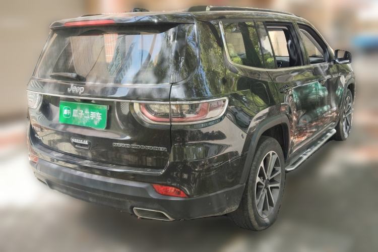 Used Jeep Grand Commander 2018 2.0T Four-Wheel Drive Enjoyment Edition China VI Rear Right 45 Deg