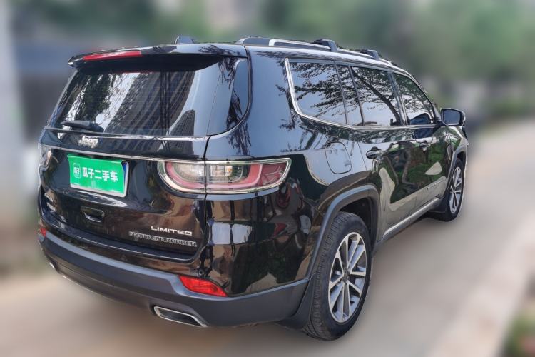 Used Jeep Grand Commander 2018 2.0T Four-Wheel Drive Enjoyment Edition China VI Rear Right 45 Deg
